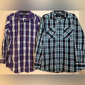 2 Men’s Shirts size Large